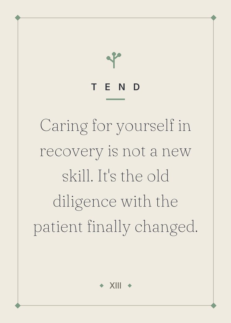 Card 13 of the rehab deck
